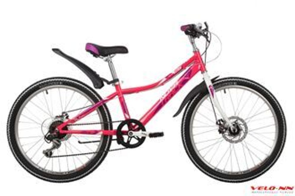 Велосипед NOVATRACK 24&quot; ALICE розовый