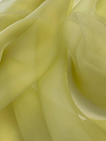 Шелк органза лаймовый