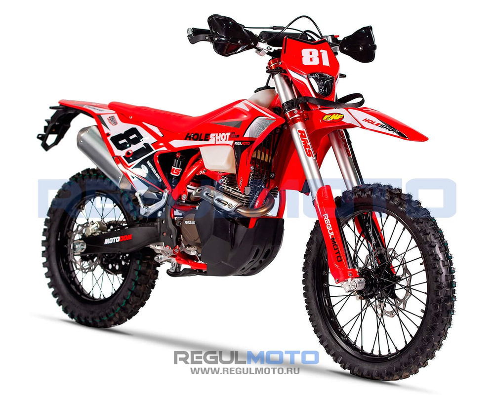 Мотоцикл Regulmoto Holeshot Red Edition (4 valves) с ПТС