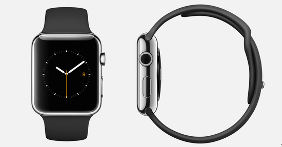 Часы смарт Apple Watch 42мм (черный полимерный)