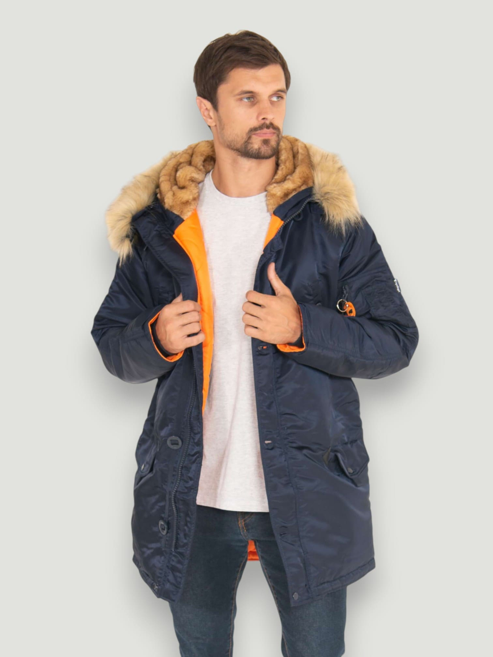 Apolloget Husky Long II (синяя - r.blue/orange)