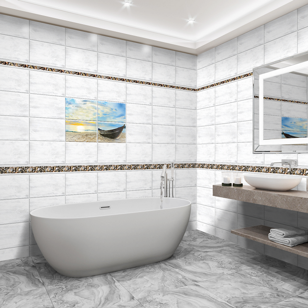 Панель ПВХ фотопечать Камала узор 2700х250мм