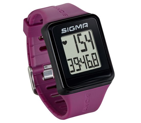 Пульсометр Sigma iD.Go 24510 фиолетовые, 3 функции