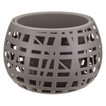 Кашпо ХАОС D290мм 4л с вставкой французcкий серый (комплект 4 шт)
