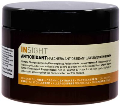Маска антиоксидант для перегруженных волос INSIGHT Antioxidant Rejuvenating Mask 500 мл