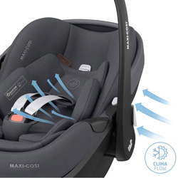 Автокресло Maxi-Cosi Pebble 360 Pro 0-13 кг с базой Family Fix 360 Prо 8052204110 Twillic Graphite/графит (2024)