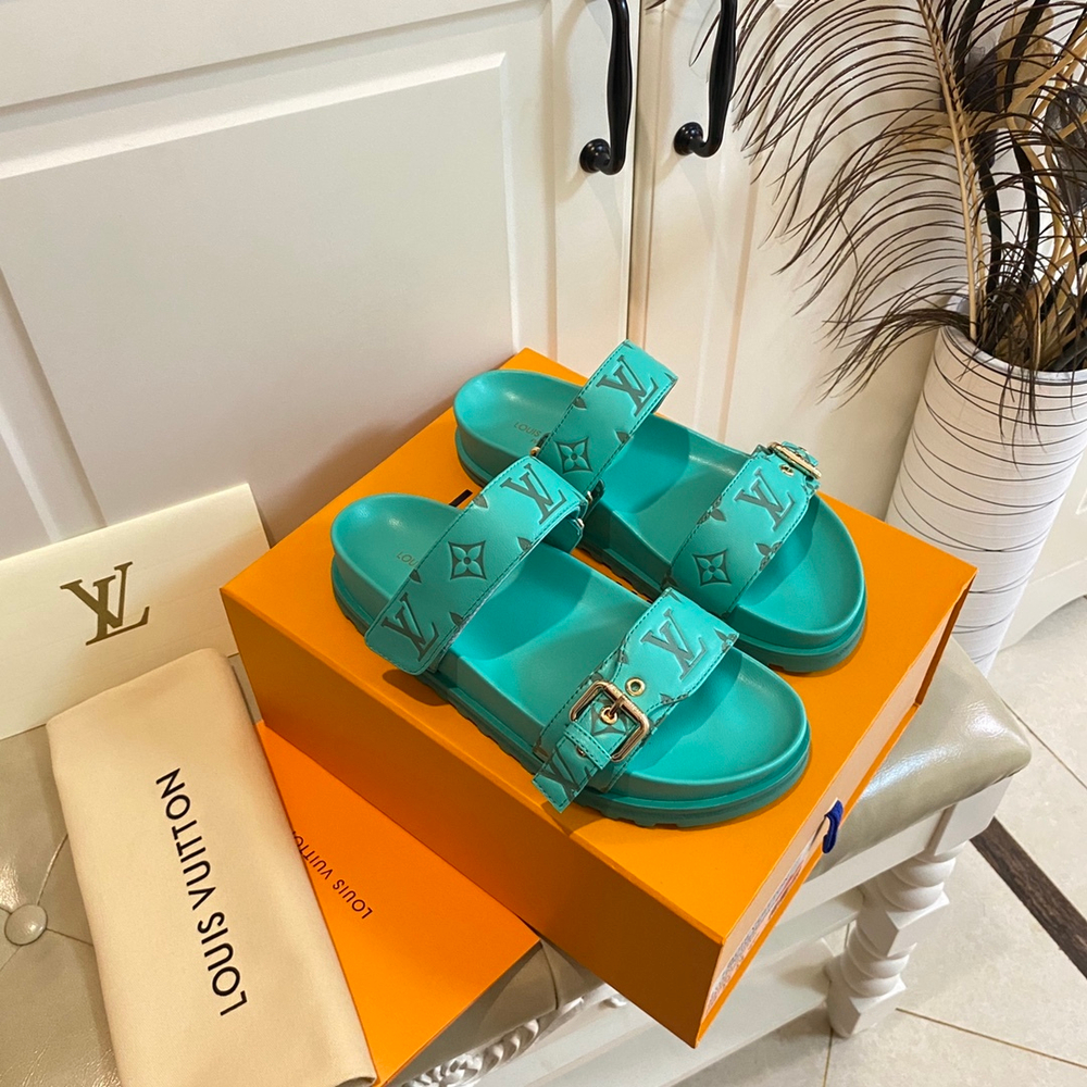Louis Vuitton Bom Dia Flat Comfort Mule