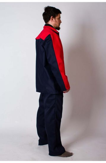 Костюм сварщика "Фаэтон" брюки (красный/синий)