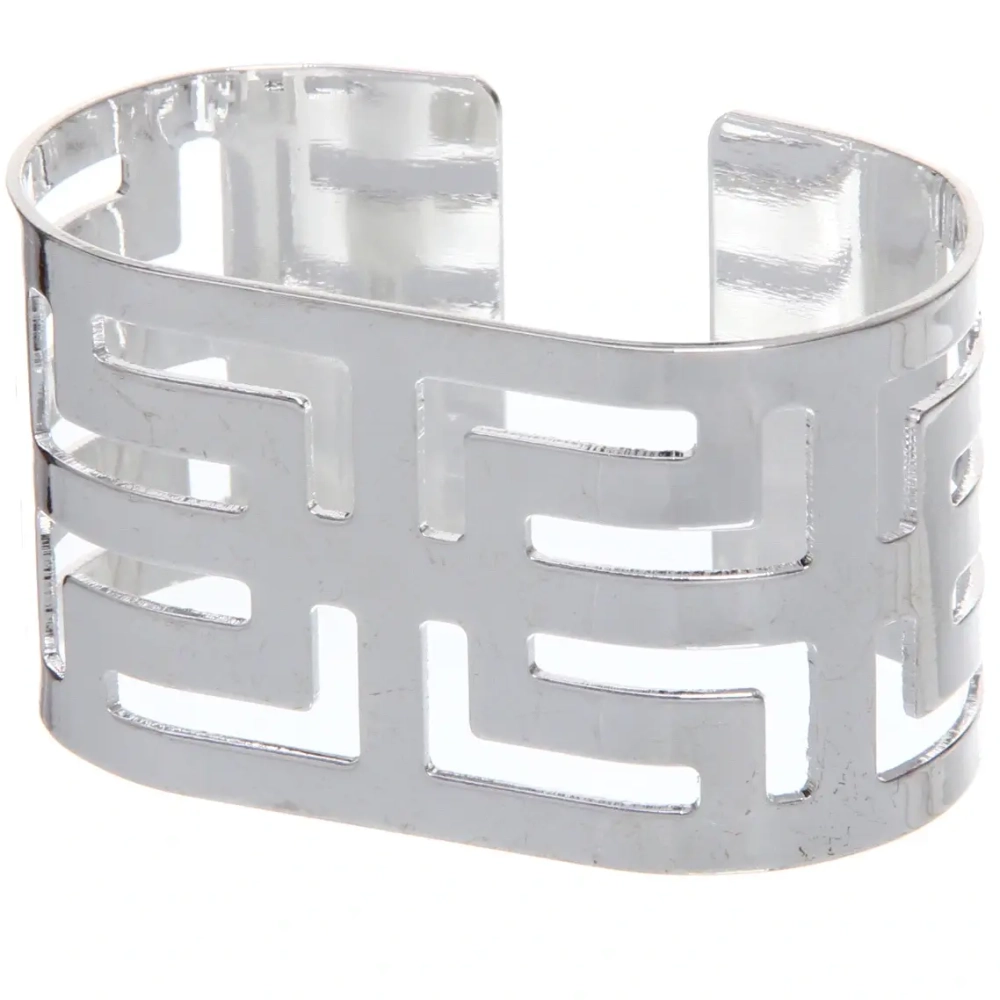 Набор колец для салфеток 6шт «Олимпия» 5,5*3см, серебро