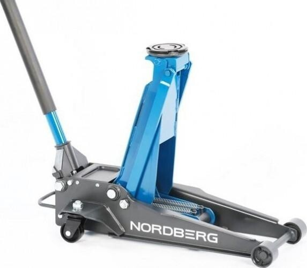 Домкрат подкатной NORDBERG N32034 супернизкий 3 тонн, h=75-510 мм ЦБ-0008591
