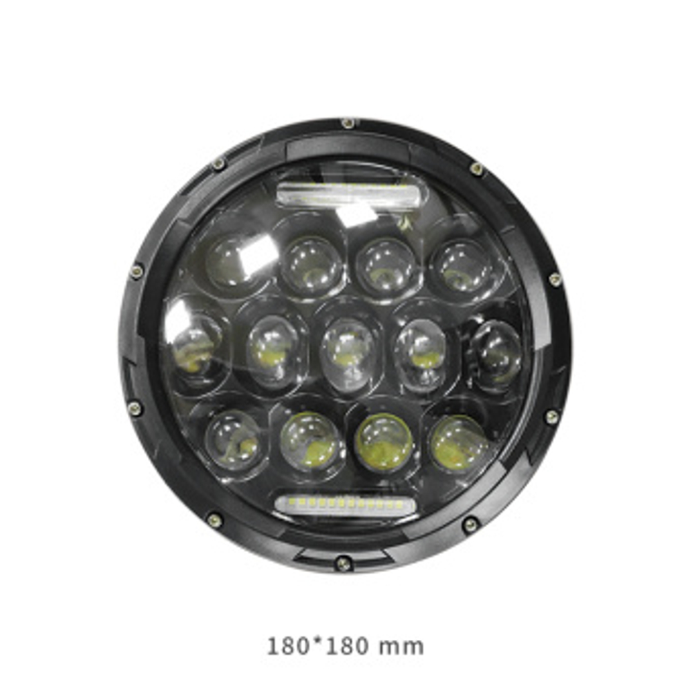 Фара LED 12-24V  7дюймов 2121Нива (Дальний+Ближ+ДХО) 33W пара GQ0052-WY