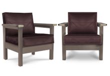 Кресло Techno ясень (Дуб натуральный(natur-wood),Винилискожа Mahogany,Винилискожа (Mahogany) цвет № 202)
