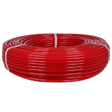 Труба Hoobs 16 x 2.0 из сшитого полиэтилена PE-Xa/EVOH красная в бухтах 100 м - 1 м