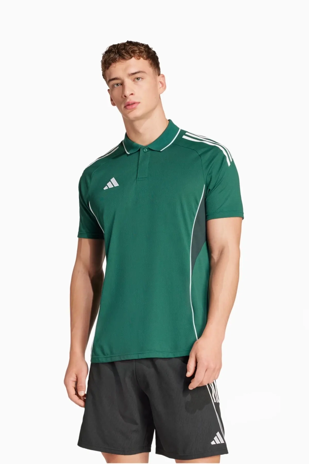 Футболка adidas Tiro 25 Competition Polo - зеленый