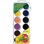 Акварель медовая "Пчелка" 24 цветов, без кисти, пластик (Гамма)