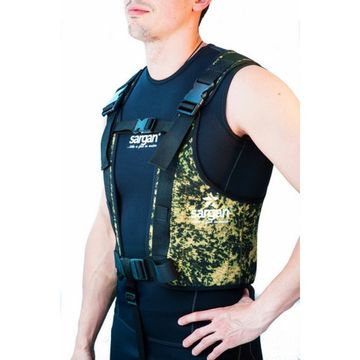 Жилет разгрузочный Sargan Броник Болотный  камуфляж "STR"