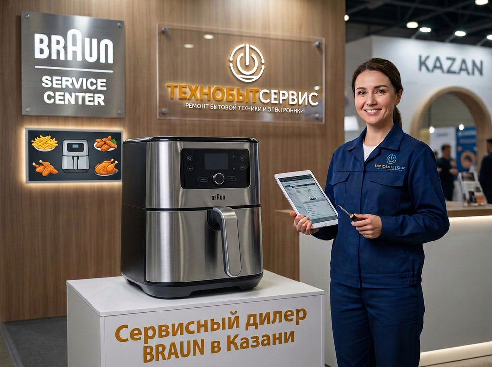 Ремонт аэрогриля Braun в Казани
