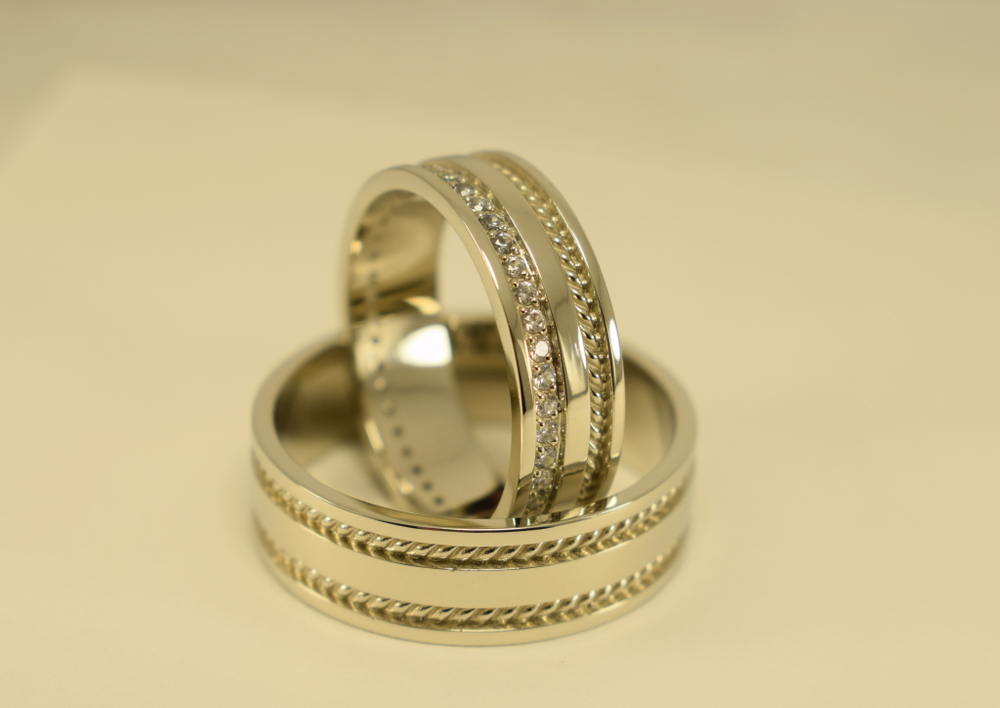 Обручальная пара Современная классика