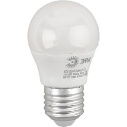 Лампочка светодиодная ЭРА RED LINE ECO LED P45-8W-827-E2 E27 / Е27 8Вт шар теплый белый свет