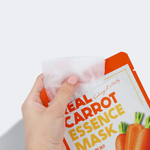 Маска тканевая с экстрактом моркови FarmStay Real carrot essence mask