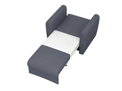 Кресло-кровать Эдвин велюр прага дым