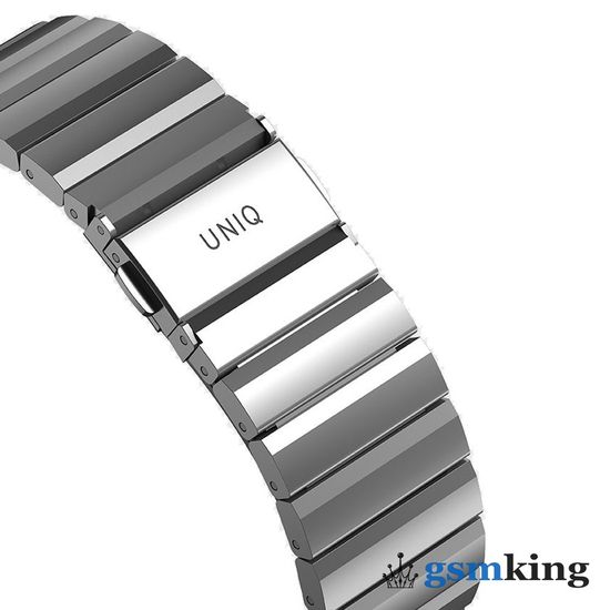 Uniq STROVA Premium 304 Stainless Steel Braslet for Apple Watch 42|44|45mm Silver