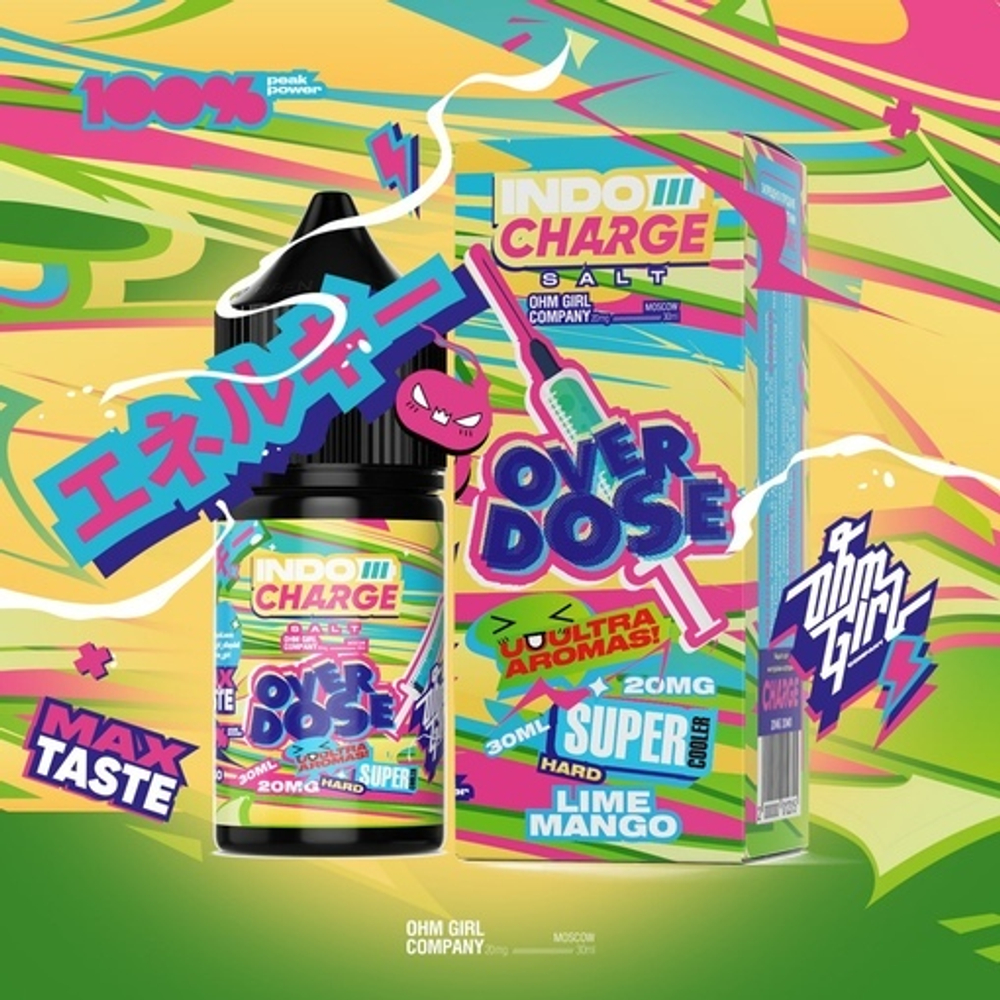 Overdose by Indo Charge Salt 30мл