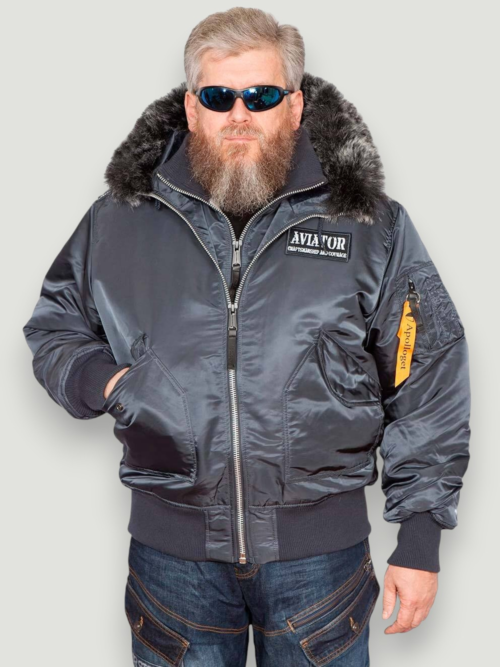 AVIATOR HD (steel blue - стальной синий)