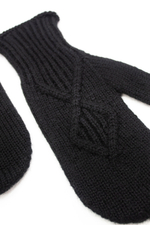 Варежки В223-07 черный