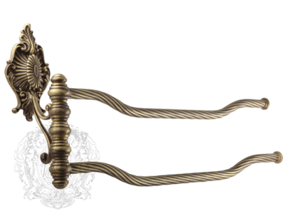 Полотенцедержатель двойной поворотный Migliore Elizabetta  ML.ELB-60.124.BR бронза