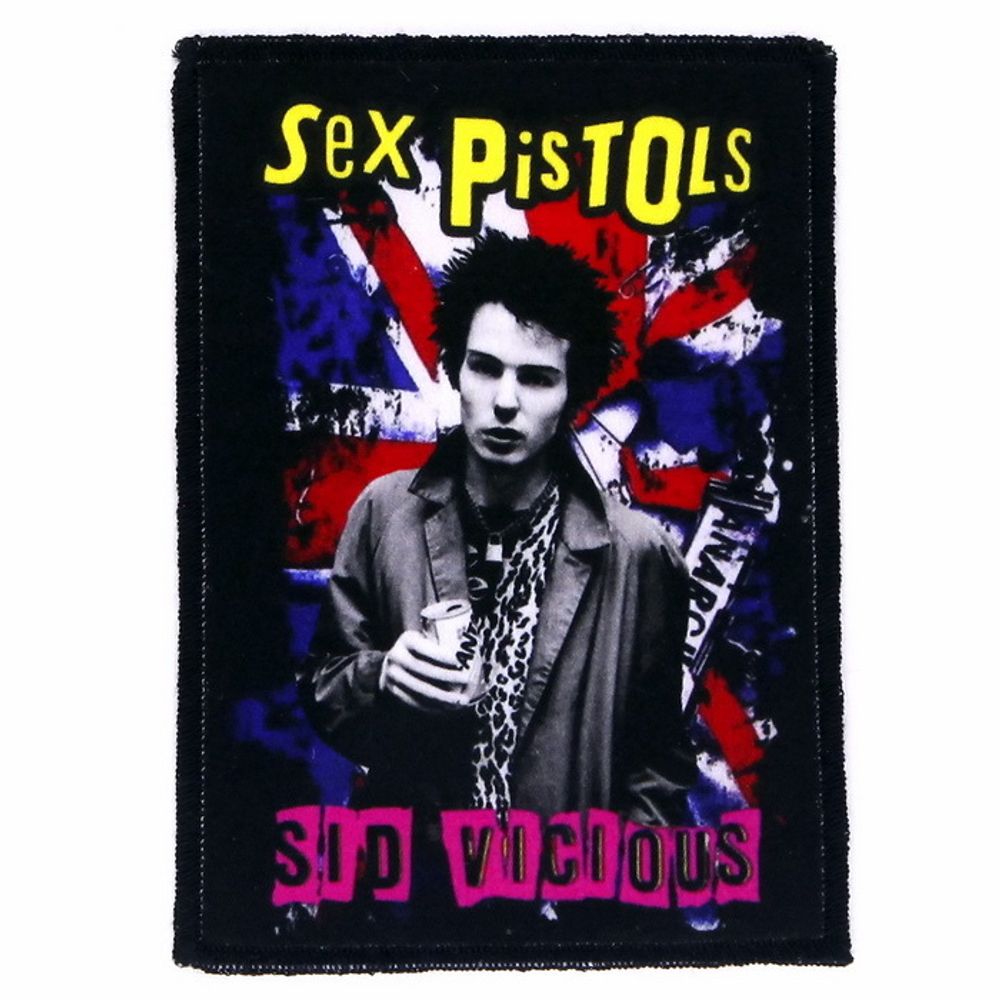 Нашивка Sex Pistols Sid Vicious банкой колы (511)