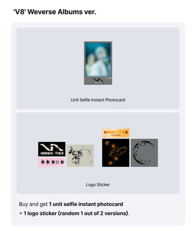 Альбом V8 - V8 (Weverse Albums ver.)
