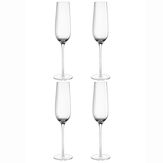 Набор бокалов для шампанского alice, 200 мл, 4 шт.