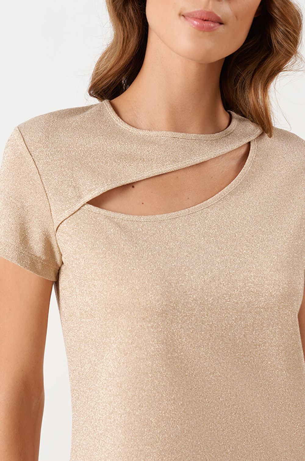 23036 Джемпер женский (золотистый)