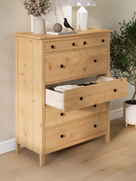 IKEA Комод HEMNES 8 ящиков, 160*95*50, белый, КЫМОР (ХЕМНЕС ИКЕА)