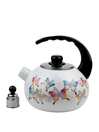 Чайник 2,5 л. эмалированный со свистком Kamille KM 1035