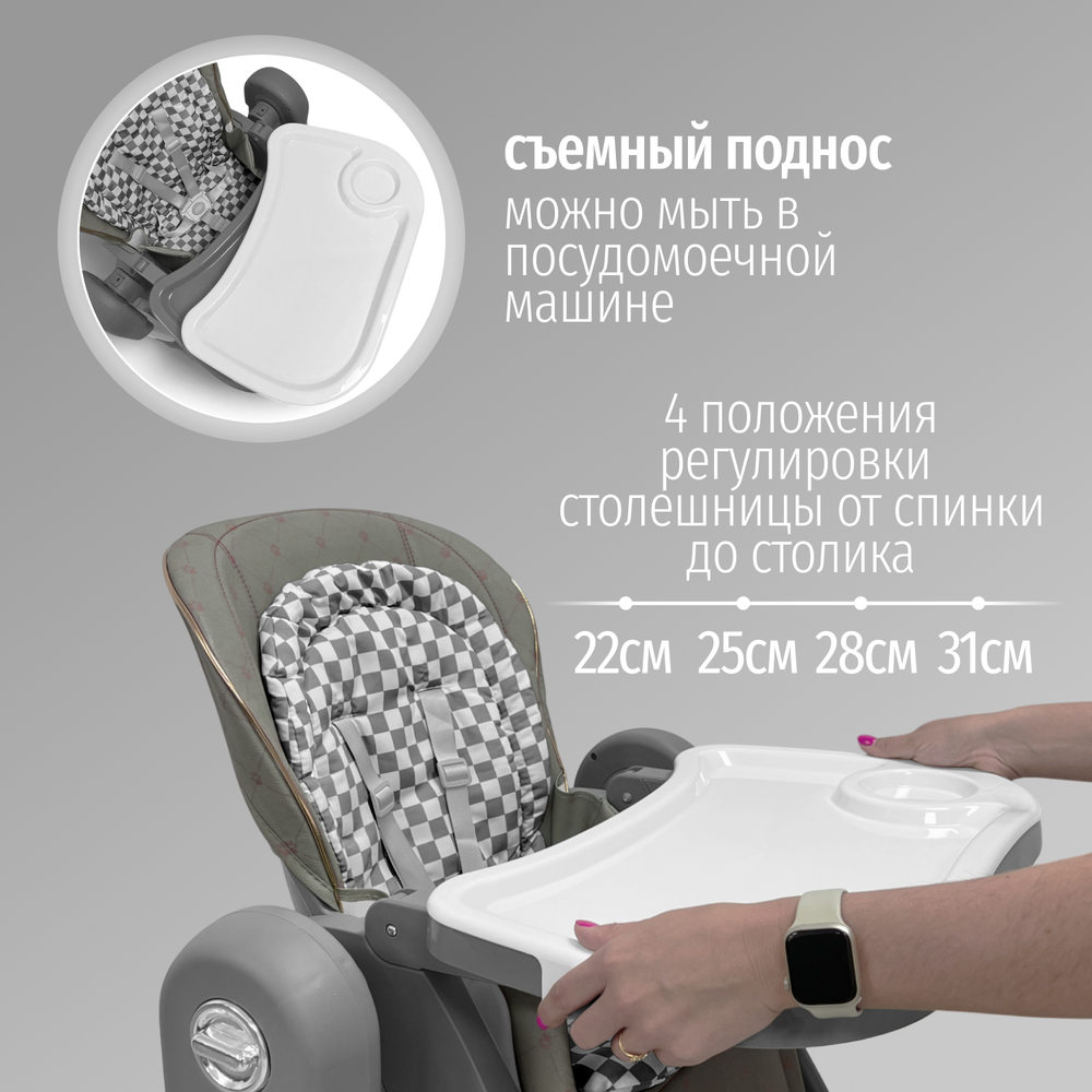 Многофункциональный стульчик для кормления 5в1 William