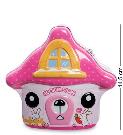 BX- 53/3 Металлическая копилка «Пряничный домик»