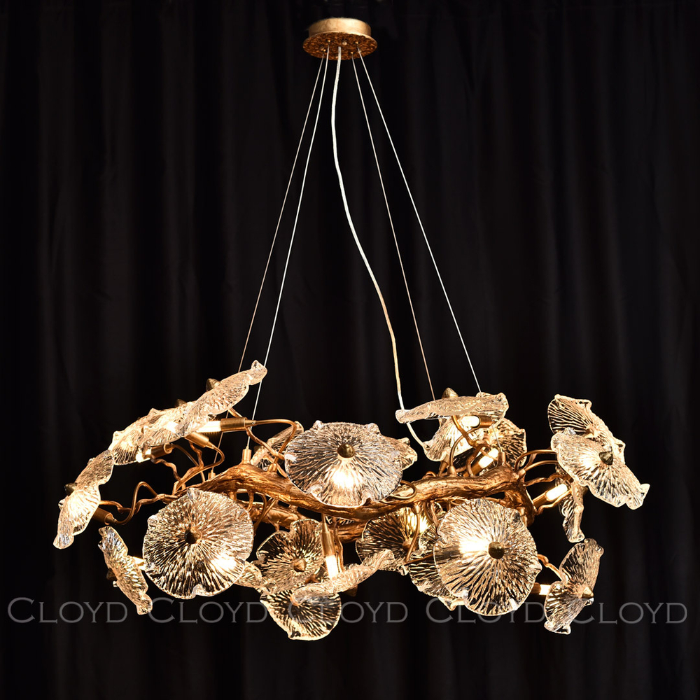 Люстра Cloyd MIMESIS C16 / Ø65 см - латунь (арт.11094)