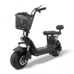 Электроскутер Citycoco WHITE SIBERIA Wild Wheel 3950W Черный