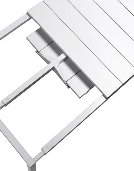 Стол пластиковый раздвижной Rio 210 Extensibile белый Nardi Италия