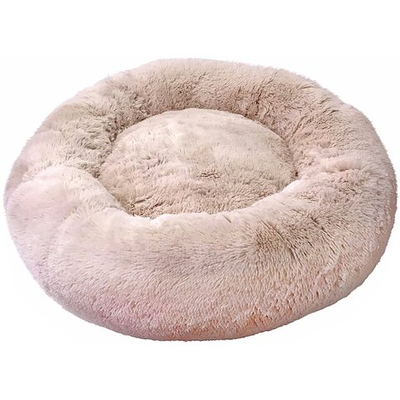 Зоогурман лежак для кошек и собак Пушистый сон бежевый