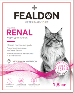 Сухой корм для кошек Fealdon RENAL