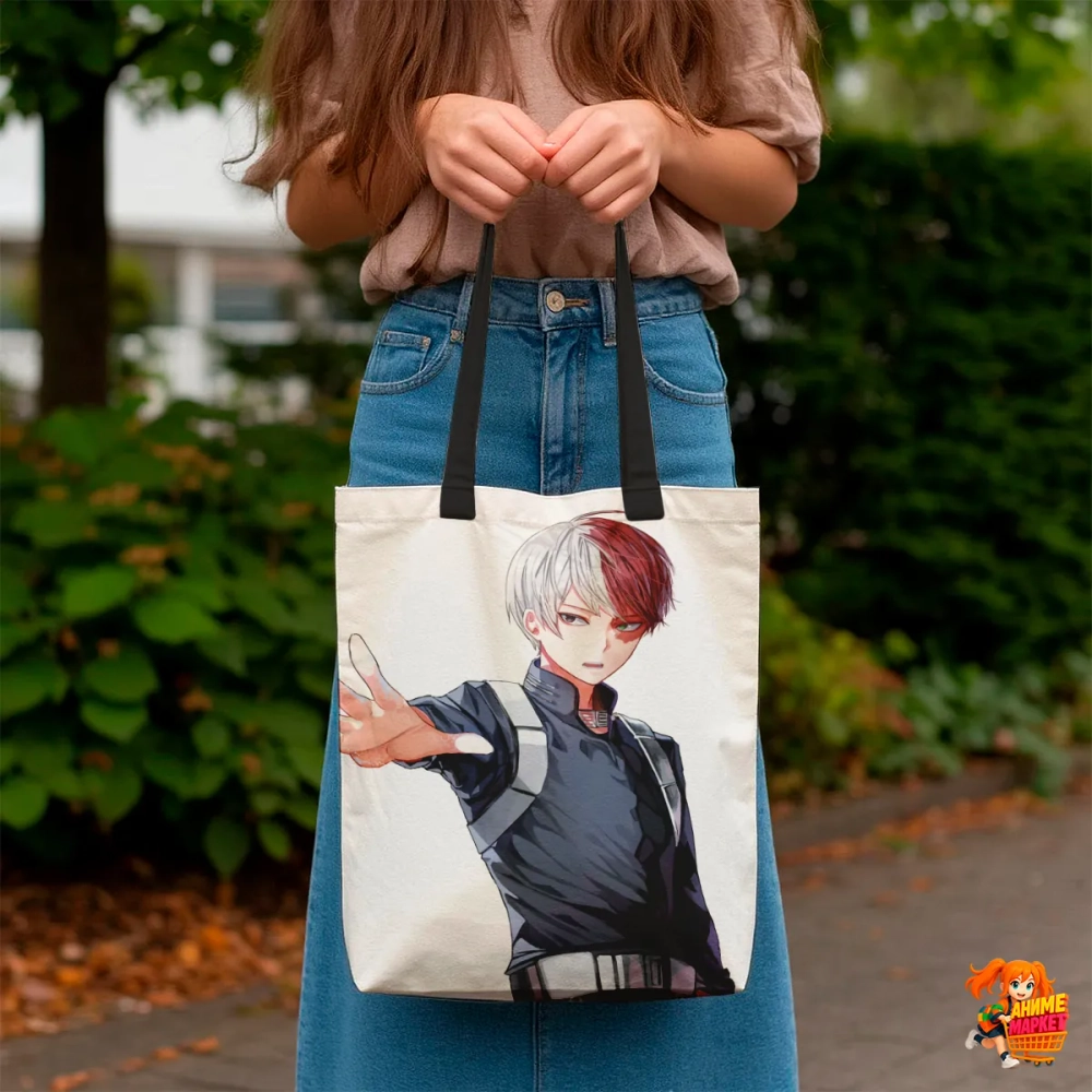 Сумка шоппер с принтом Моя геройская академия