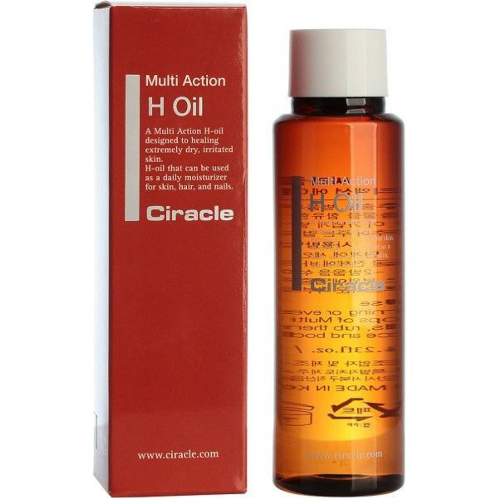 Ciracle Многофункциональное масло для лица, тела и волос Multi Action H Oil, 120 мл.
