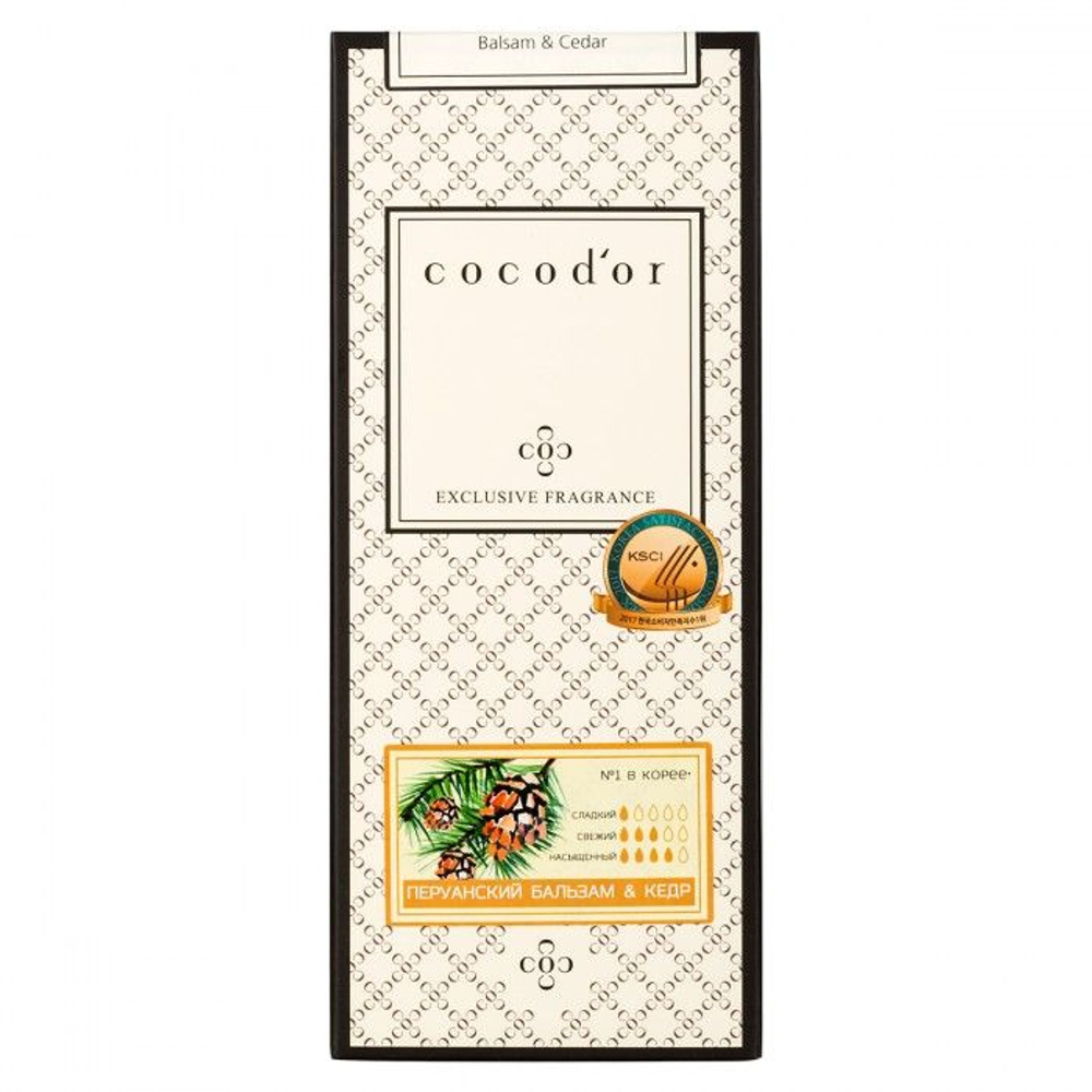 Арома-диффузор для помещений Перуанский бальзам и кедр - 200 мл.