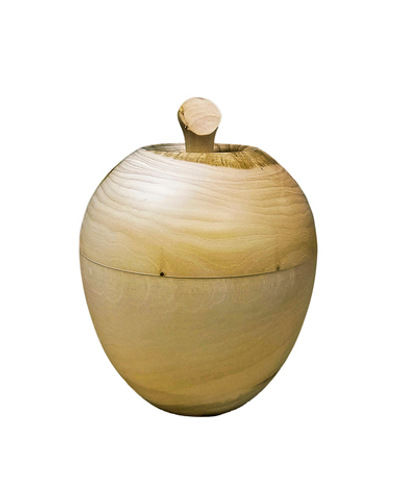 Шкатулка Яблоко d130мм, деревянная заготовка