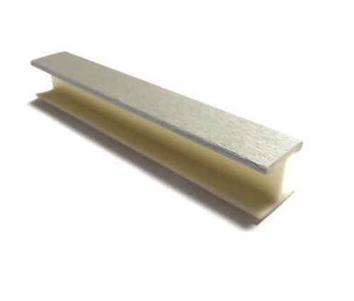 Профиль соед. для цоколя 180* ламин. титан, 100мм