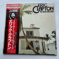 Винтажная виниловая пластинка LP Eric Clapton 461 Ocean Boulevard (Япония 1980) (Оби)