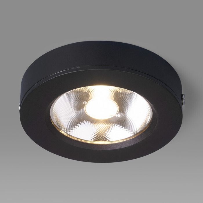 Накладной светильник Elektrostandard DLS030 10W 4200K черный